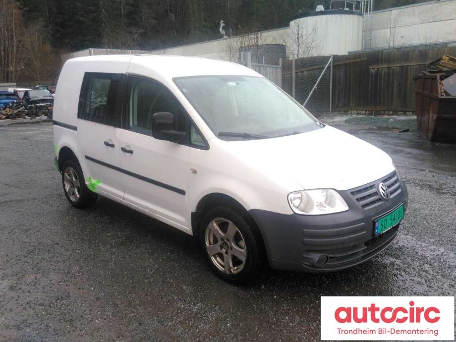 VW Caddy 2004-2010 (Type III, Fase 1) , Motorkode: BLS, Girkassekode: KXV