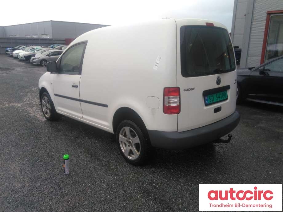 VW Caddy 2004-2010 (Type III, Fase 1) , Motorkode: BLS, Girkassekode: KXV