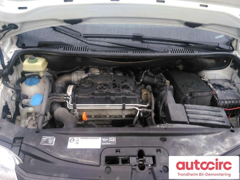 VW Caddy 2004-2010 (Type III, Fase 1) , Motorkode: BLS, Girkassekode: KXV