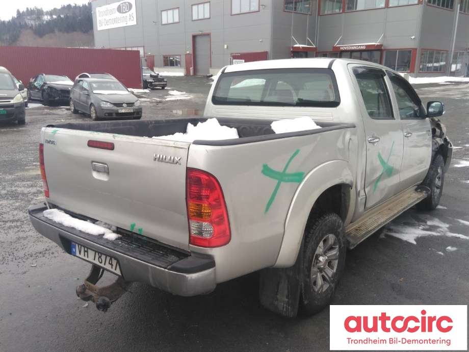 Toyota Hilux 2006-2011 , Motorkode: 2KD-FTV, Girkassekode: 330300K130