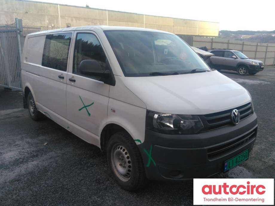 VW Transporter / Caravelle 2009-2015 (Fase 2) (T5) (T5), Motorkode: CAAC, Girkassekode: KQK