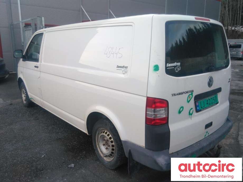 VW Transporter / Caravelle 2009-2015 (Fase 2) (T5) (T5), Motorkode: CAAC, Girkassekode: KQK