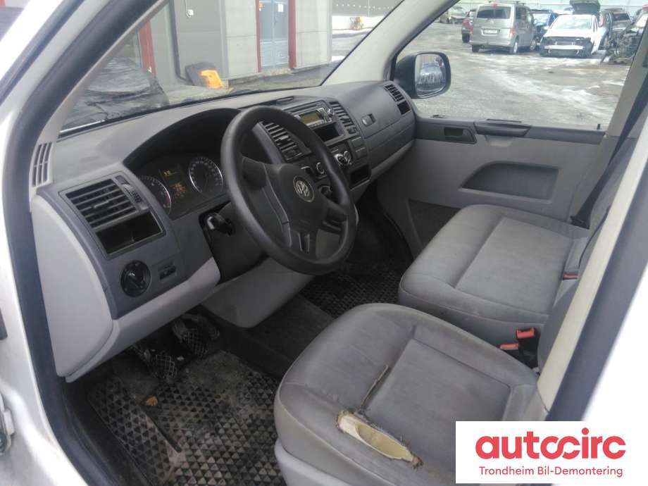 VW Transporter / Caravelle 2009-2015 (Fase 2) (T5) (T5), Motorkode: CAAC, Girkassekode: KQK