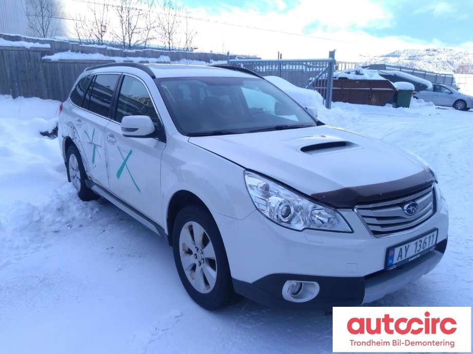 Subaru Outback 2009-2014 (Type IV) , Motorkode: EE20, Girkassekode: 32000AJ800