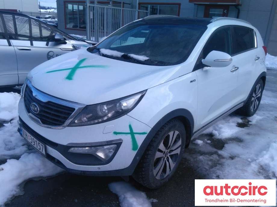 Kia Sportage 2010-2016 (Type III) , Motorkode: D4HA, Girkassekode: 450003B2C0