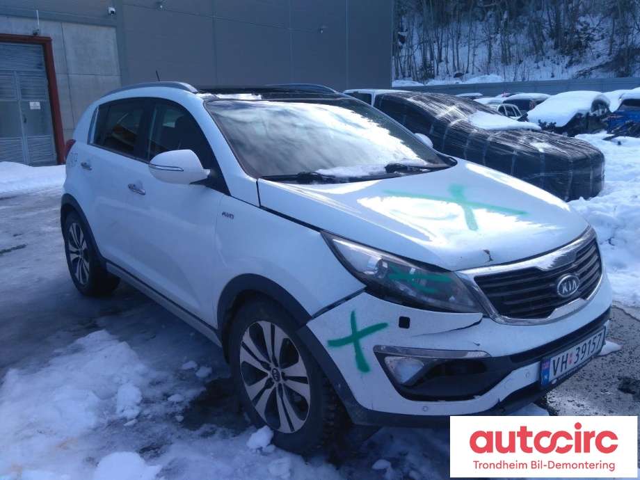 Kia Sportage 2010-2016 (Type III) , Motorkode: D4HA, Girkassekode: 450003B2C0