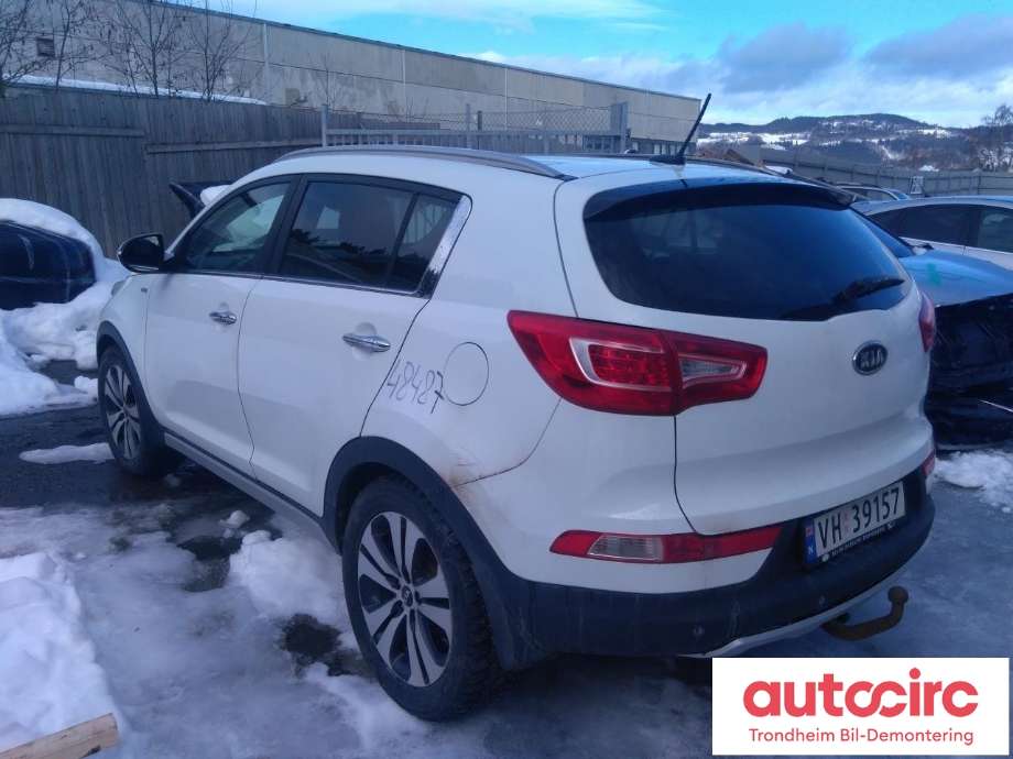 Kia Sportage 2010-2016 (Type III) , Motorkode: D4HA, Girkassekode: 450003B2C0