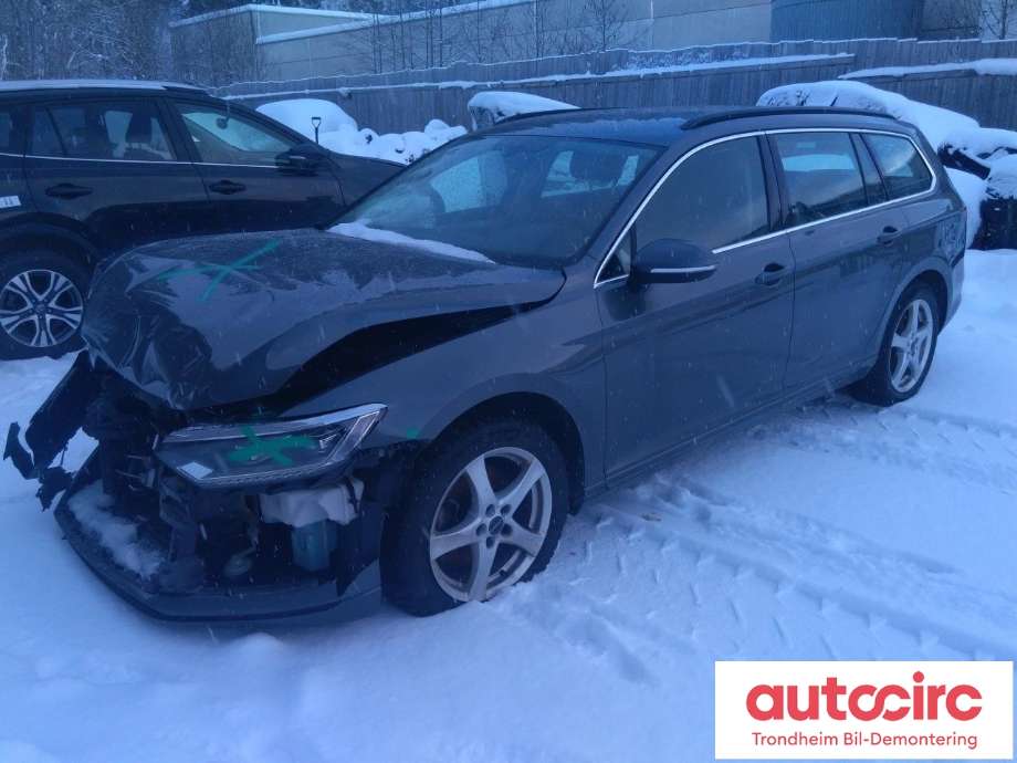 VW Passat 2015-2019 (Fase 1) (B8) (B8), Motorkode: CRLB, Girkassekode: PZN