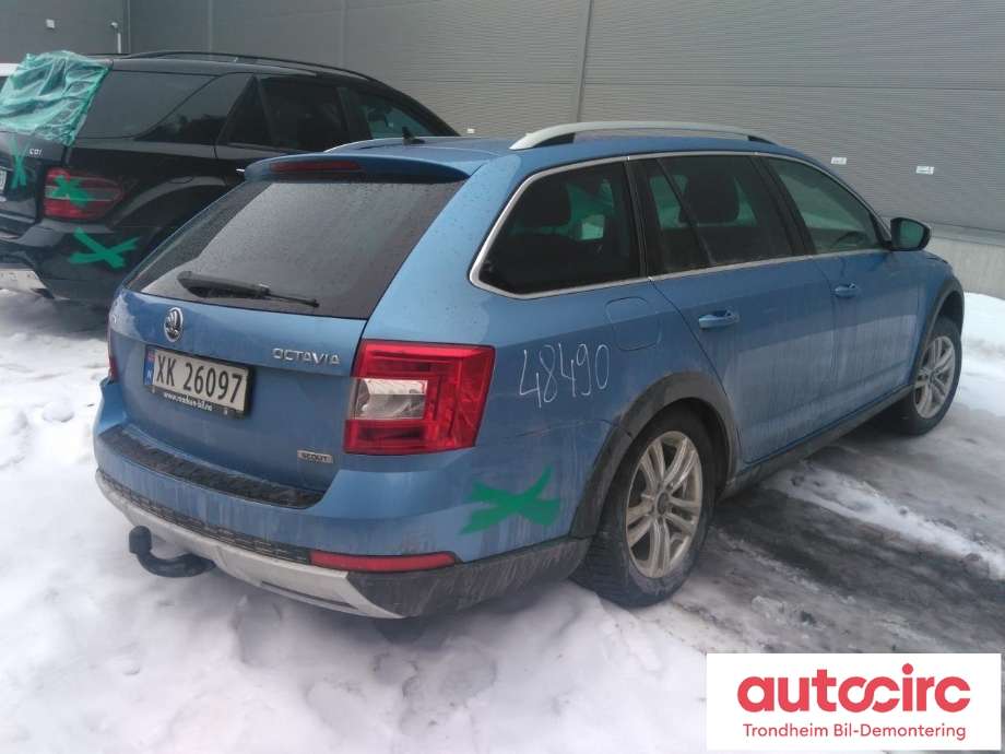 Škoda Octavia 2013-2016 (Type III, Fase 1) , Motorkode: CUNA, Girkassekode: RBQ