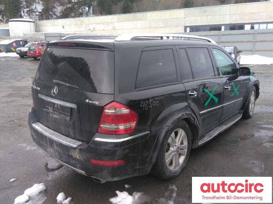 Mercedes GL 2006-2012 (X164) (X164), Motorkode: OM642.940, Girkassekode: 722902