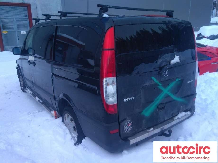 Mercedes Vito/Viano 2004-2010 (Fase 1) (W639) (W639), Motorkode: OM646.980, Girkassekode: 716652