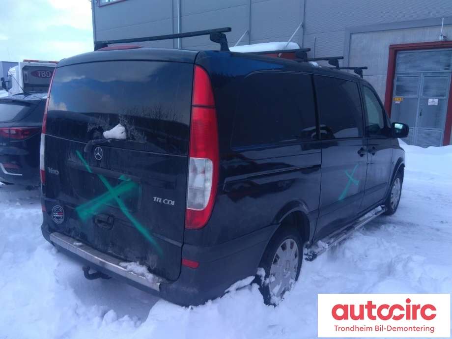 Mercedes Vito/Viano 2004-2010 (Fase 1) (W639) (W639), Motorkode: OM646.980, Girkassekode: 716652