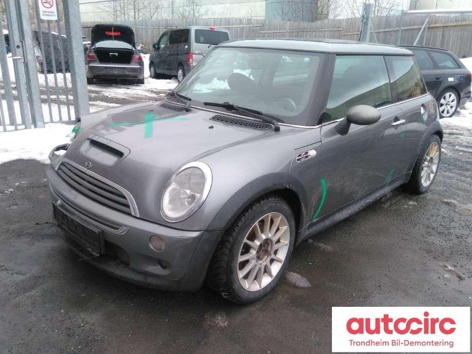 Mini One/Cooper 2001-2007 (R50-53) (R50-53), Motorkode: W11B16A, Girkassekode: GS6-85BG/DG