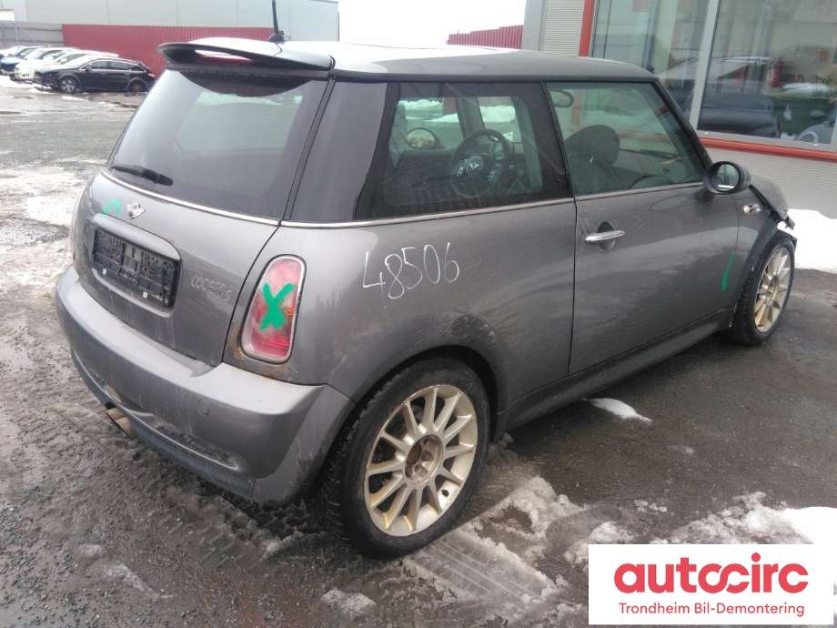 Mini One/Cooper 2001-2007 (R50-53) (R50-53), Motorkode: W11B16A, Girkassekode: GS6-85BG/DG