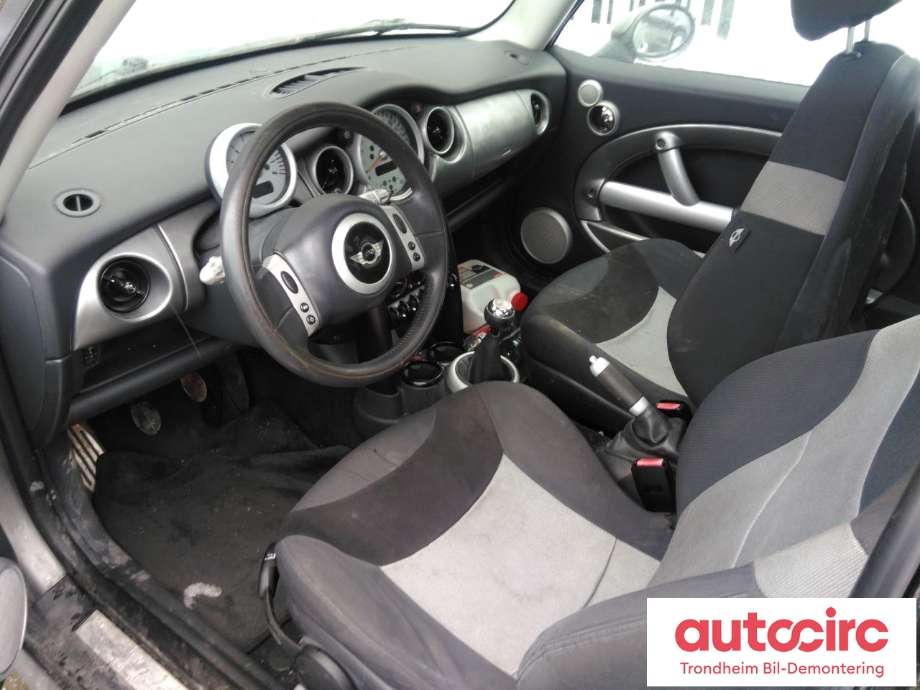 Mini One/Cooper 2001-2007 (R50-53) (R50-53), Motorkode: W11B16A, Girkassekode: GS6-85BG/DG