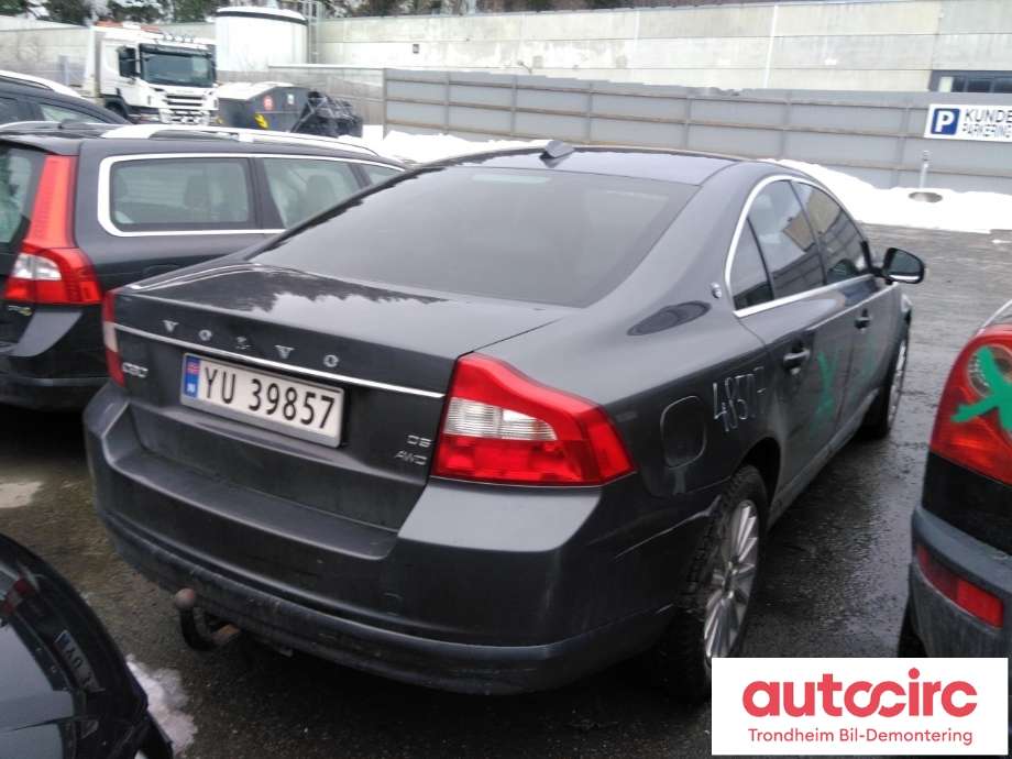 Volvo S80 2006-2013 (Type II, Fase 1) , Motorkode: D5244T(4), Girkassekode: 6-AUT 4WD / TF-80SC AWD