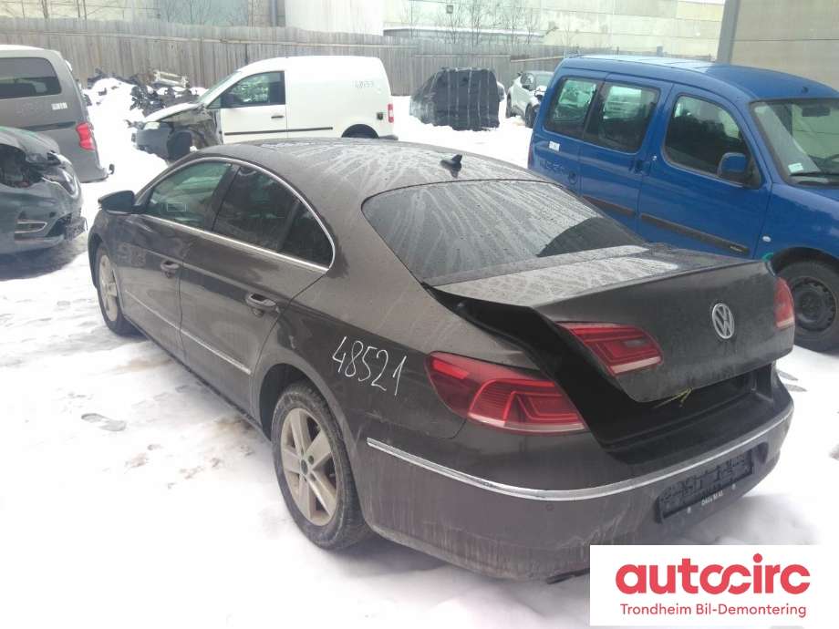 VW CC 2012-2014 (PASSAT CC) (PASSAT CC), Motorkode: CFFB, Girkassekode: NLP