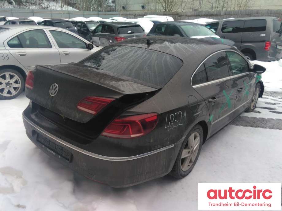 VW CC 2012-2014 (PASSAT CC) (PASSAT CC), Motorkode: CFFB, Girkassekode: NLP