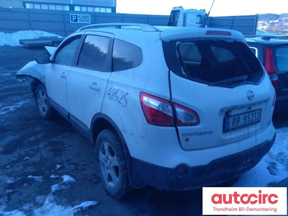 Nissan Qashqai 2010-2014 (Type I, Fase 2) , Motorkode: K9K, Girkassekode: 32010JD50A