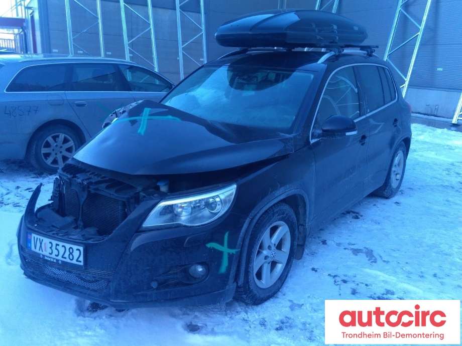 VW Tiguan 2007-2011 (Type I, Fase 1) , Motorkode: CBAB, Girkassekode: LMU