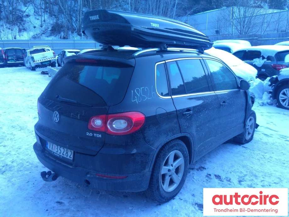 VW Tiguan 2007-2011 (Type I, Fase 1) , Motorkode: CBAB, Girkassekode: LMU