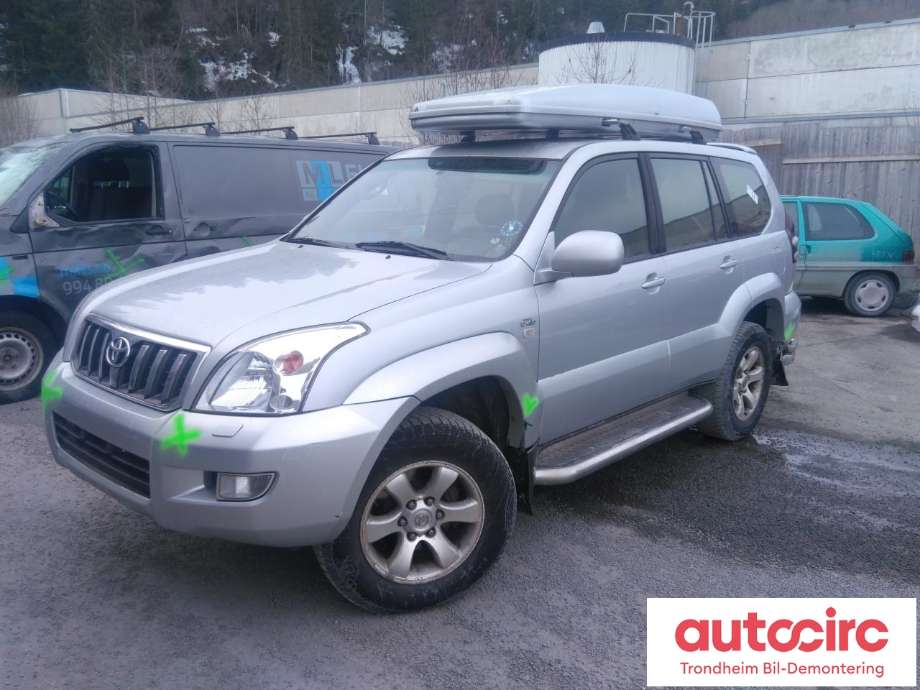 Toyota Land Cruiser 120 2002-2009 , Motorkode: 1KD-FTV, Girkassekode: 350006A090