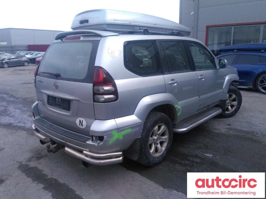 Toyota Land Cruiser 120 2002-2009 , Motorkode: 1KD-FTV, Girkassekode: 350006A090