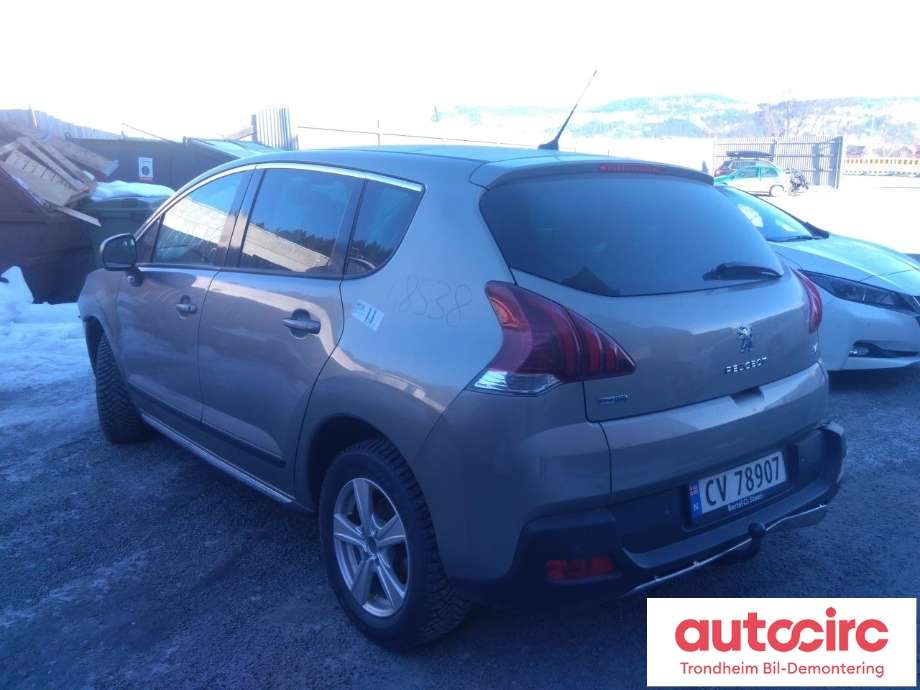 Peugeot 3008 2009-2016 (Type I) , Motorkode: BHZ, Girkassekode: 98 106 762 80