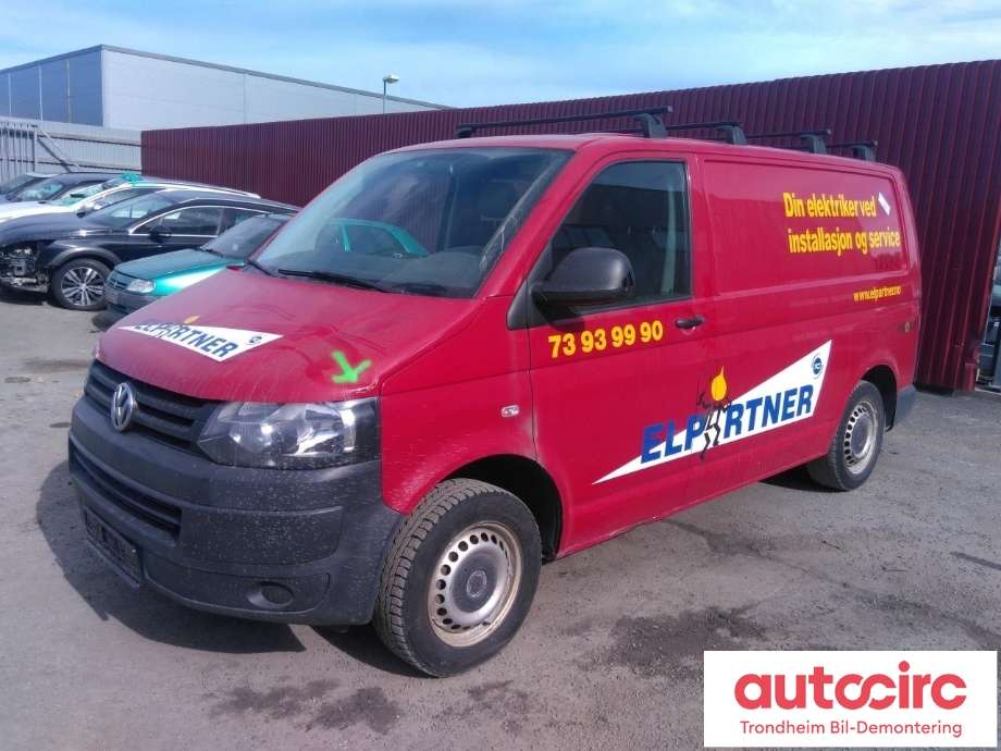VW Transporter / Caravelle 2009-2015 (Fase 2) (T5) (T5), Motorkode: CAAD, Girkassekode: PCA