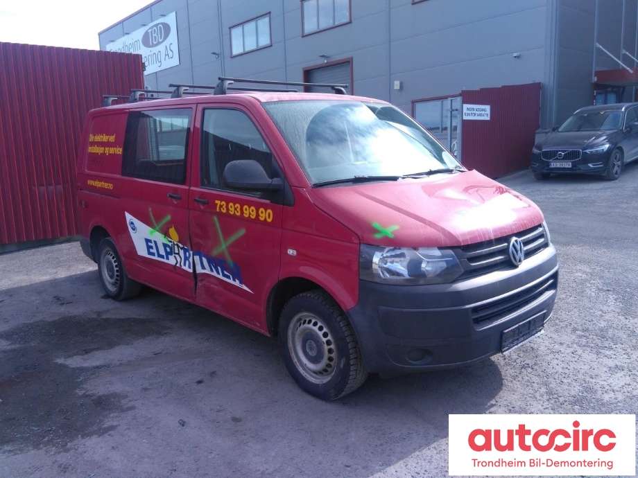 VW Transporter / Caravelle 2009-2015 (Fase 2) (T5) (T5), Motorkode: CAAD, Girkassekode: PCA