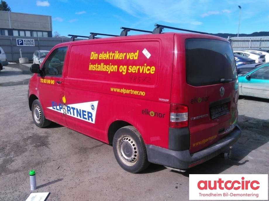 VW Transporter / Caravelle 2009-2015 (Fase 2) (T5) (T5), Motorkode: CAAD, Girkassekode: PCA