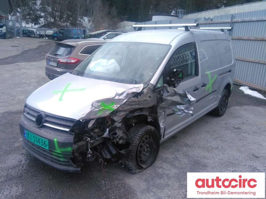 VW Caddy 2015-2020 (Type III, Fase 3) , Motorkode: DFSB, Girkassekode: SXN