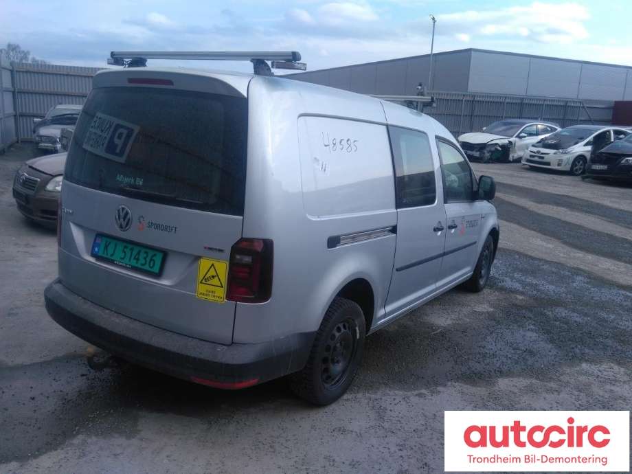 VW Caddy 2015-2020 (Type III, Fase 3) , Motorkode: DFSB, Girkassekode: SXN