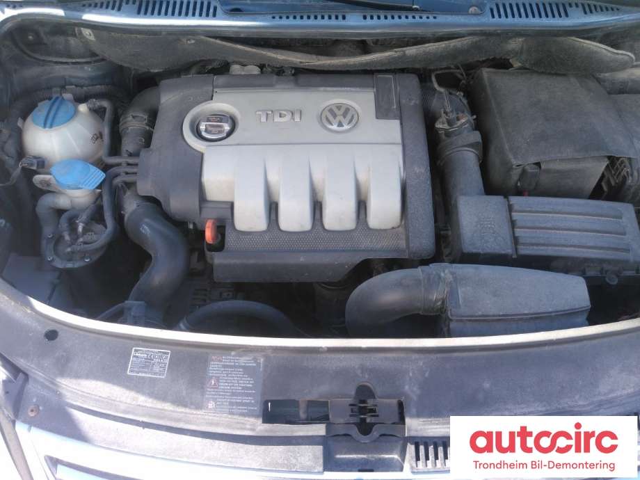 VW Touran 2007-2010 (Type I, Fase 2) , Motorkode: BLS, Girkassekode: KMZ