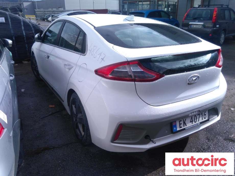 Hyundai Ioniq Electric 2016-2019 (Fase 1) , Motorkode: EM09, Girkassekode: 4450018AA0