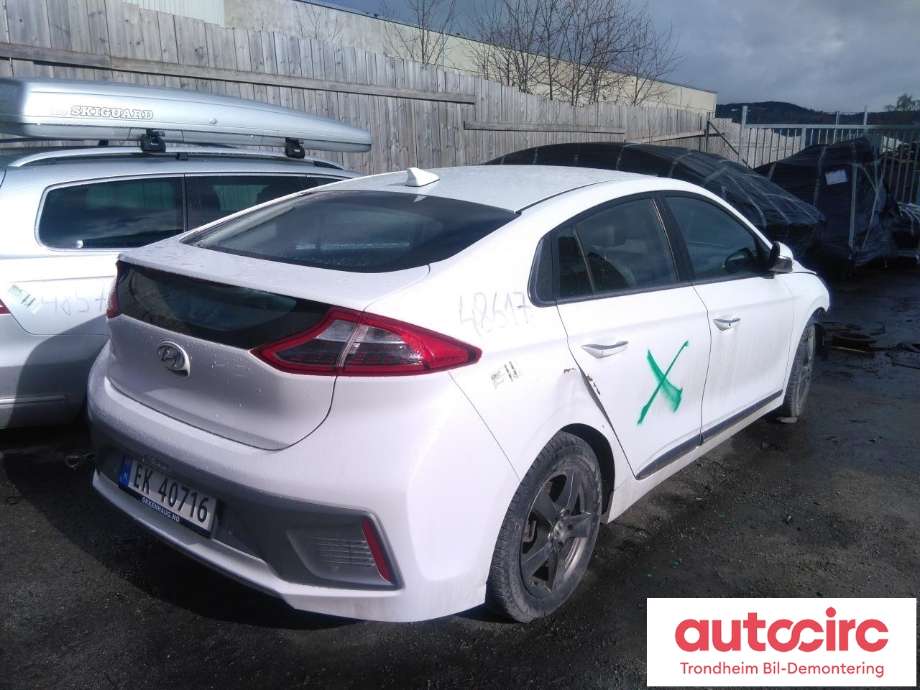 Hyundai Ioniq Electric 2016-2019 (Fase 1) , Motorkode: EM09, Girkassekode: 4450018AA0