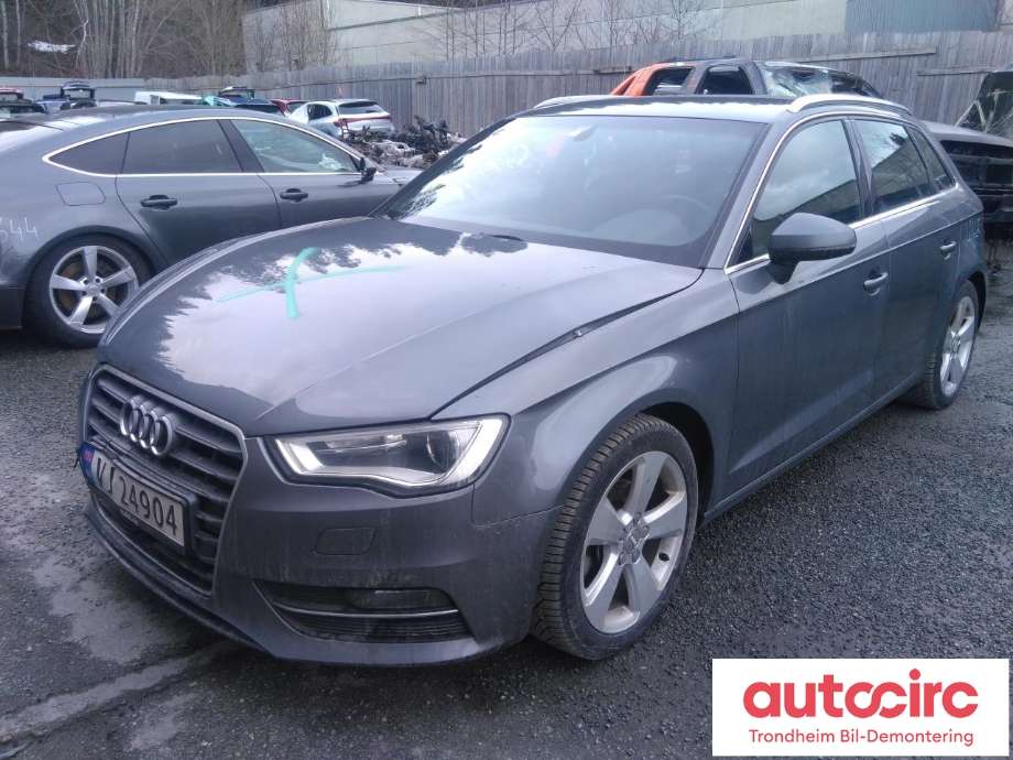 Audi A3 2012-2016 (Type III, Fase 1) , Motorkode: CXSA, Girkassekode: PLE