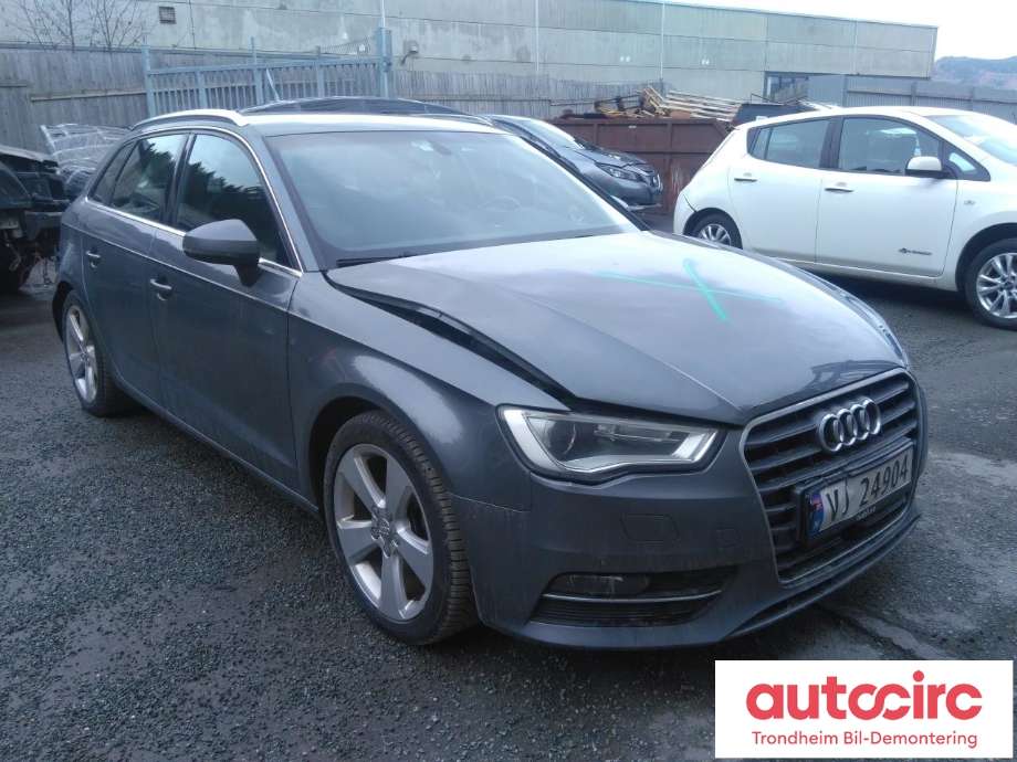 Audi A3 2012-2016 (Type III, Fase 1) , Motorkode: CXSA, Girkassekode: PLE