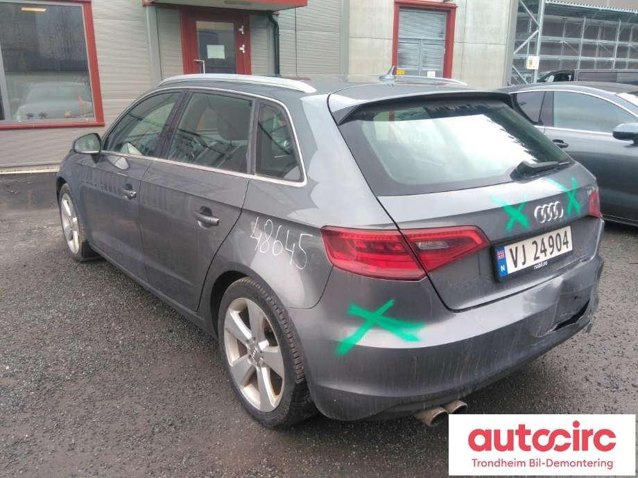 Audi A3 2012-2016 (Type III, Fase 1) , Motorkode: CXSA, Girkassekode: PLE