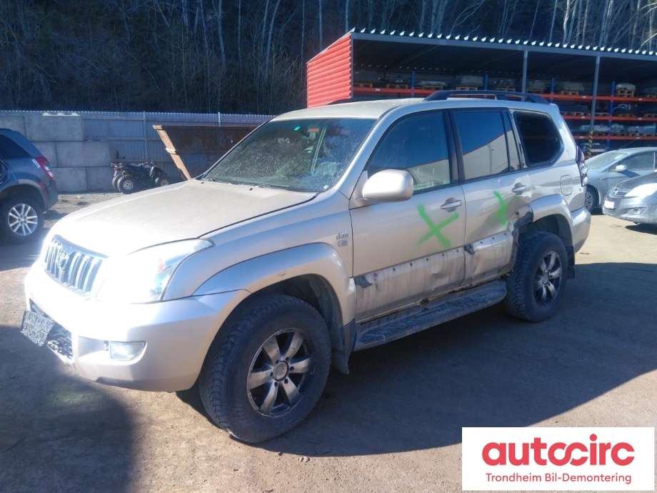 Toyota Land Cruiser 120 2002-2009 , Motorkode: 1KD-FTV, Girkassekode: 3500060B40