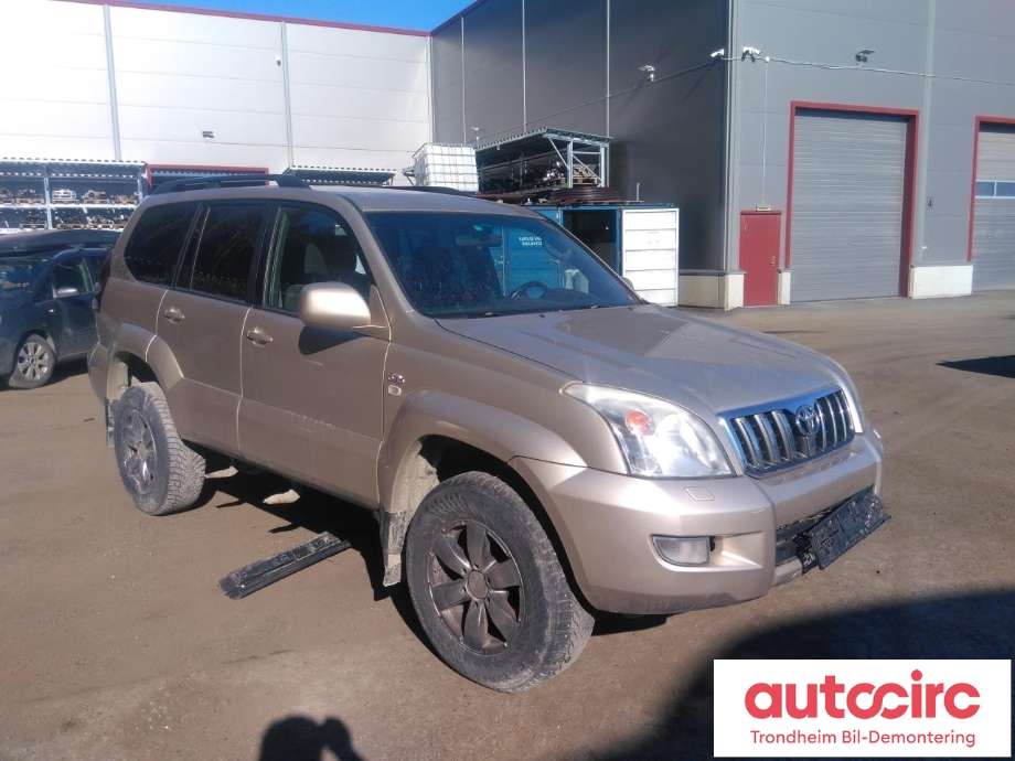 Toyota Land Cruiser 120 2002-2009 , Motorkode: 1KD-FTV, Girkassekode: 3500060B40