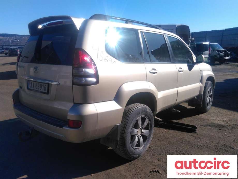 Toyota Land Cruiser 120 2002-2009 , Motorkode: 1KD-FTV, Girkassekode: 3500060B40