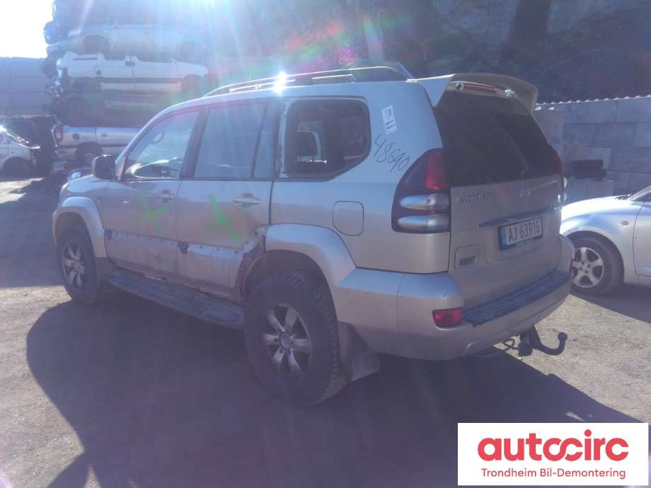 Toyota Land Cruiser 120 2002-2009 , Motorkode: 1KD-FTV, Girkassekode: 3500060B40
