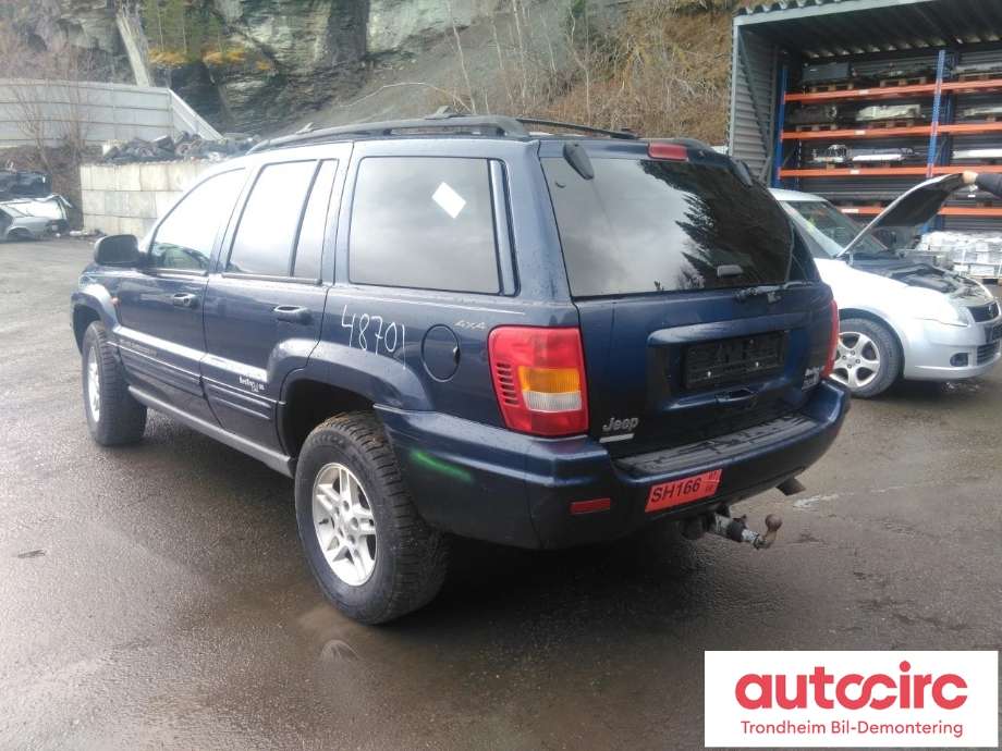 Jeep Grand Cherokee 1999-2004 , Motorkode: , Girkassekode: