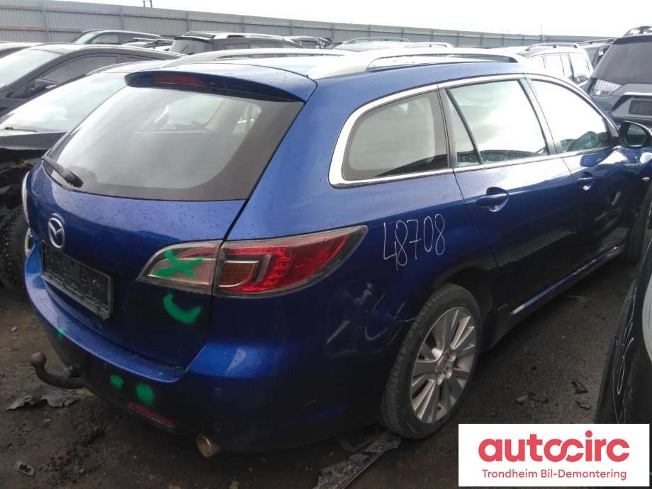 Mazda 6 2008-2010 (Type II, Fase 1) , Motorkode: RF, Girkassekode: 