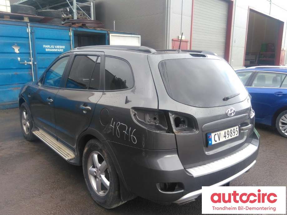 Hyundai Santa Fe 2006-2009 (Type II, Fase 1) , Motorkode: D4EB-F, Girkassekode: 