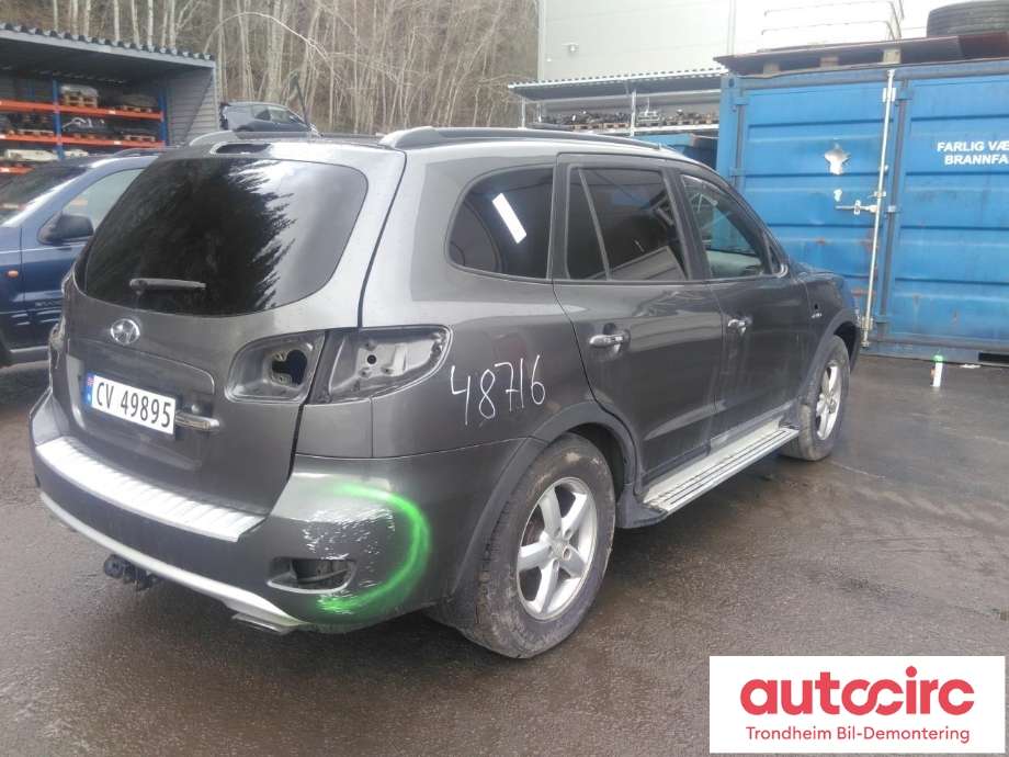 Hyundai Santa Fe 2006-2009 (Type II, Fase 1) , Motorkode: D4EB-F, Girkassekode: 