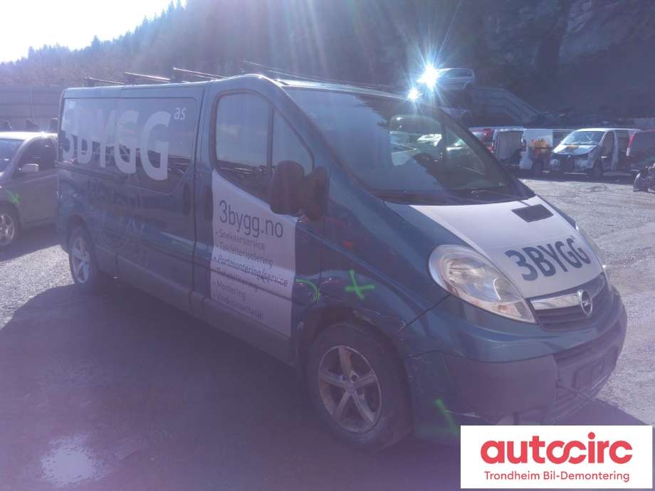 Opel Vivaro A 2006-2014 , Motorkode: G9UB6, Girkassekode: PF6-012