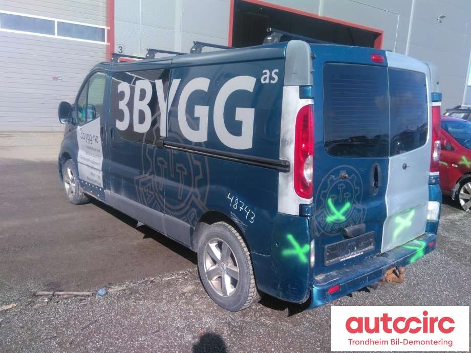 Opel Vivaro A 2006-2014 , Motorkode: G9UB6, Girkassekode: PF6-012