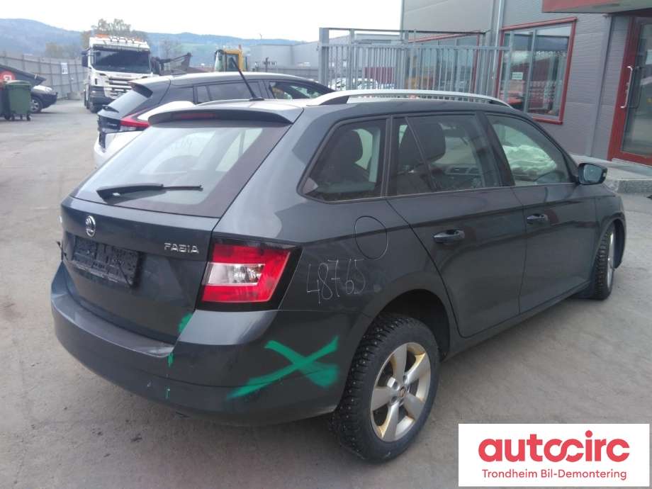 Škoda Fabia 2014-2021 (Type III) , Motorkode: CJZ, Girkassekode: SMA
